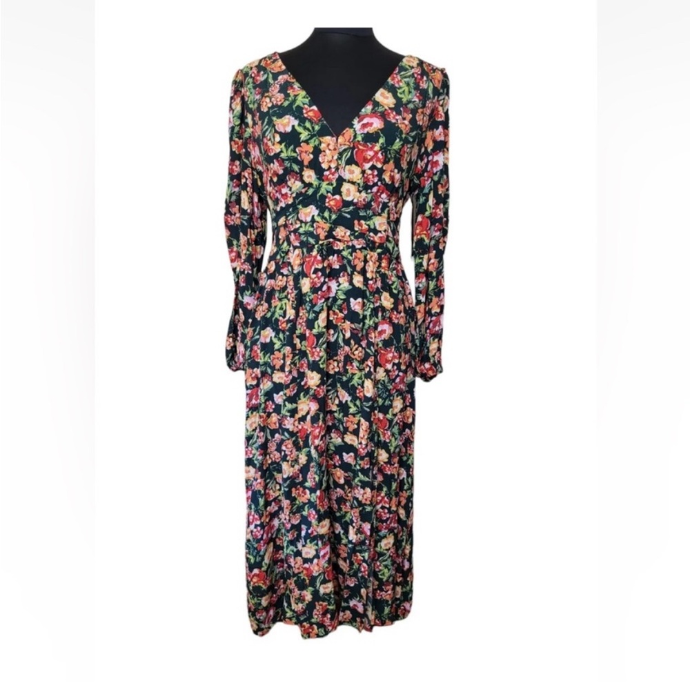 LEITH- Floral Long Sleeve Dress